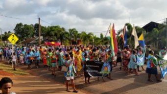 Parade at Bamaga
