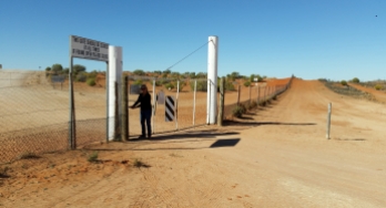 Opening the gate to NSW.