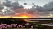 Sunset at Lake Tyers.